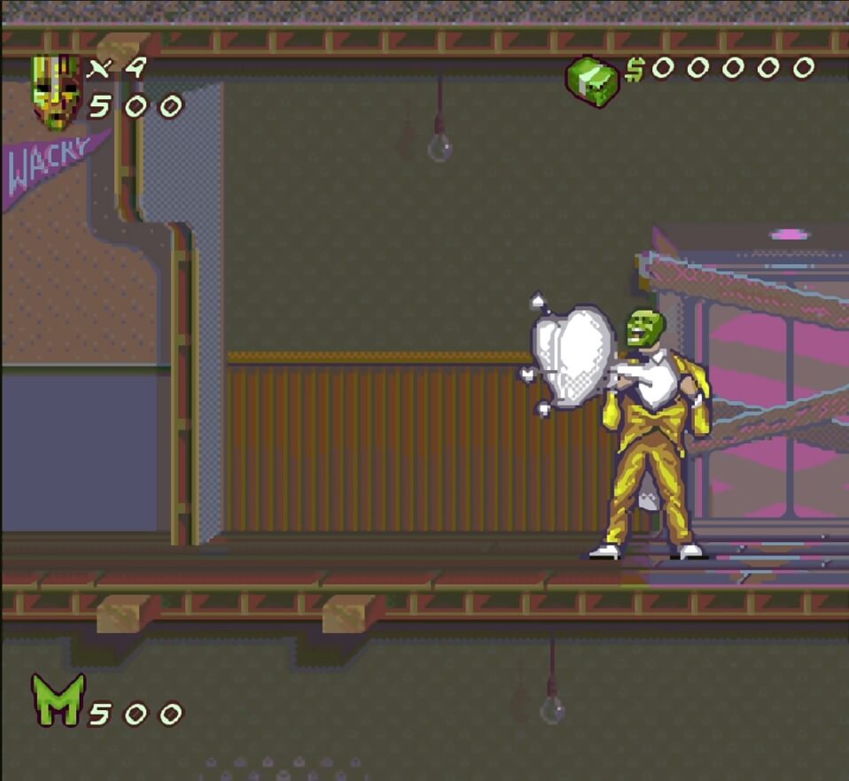 Mask, The - геймплей игры Super Nintendo\Famicom